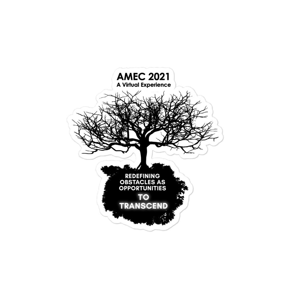 Bubble-free stickers AMEC 2021 Theme