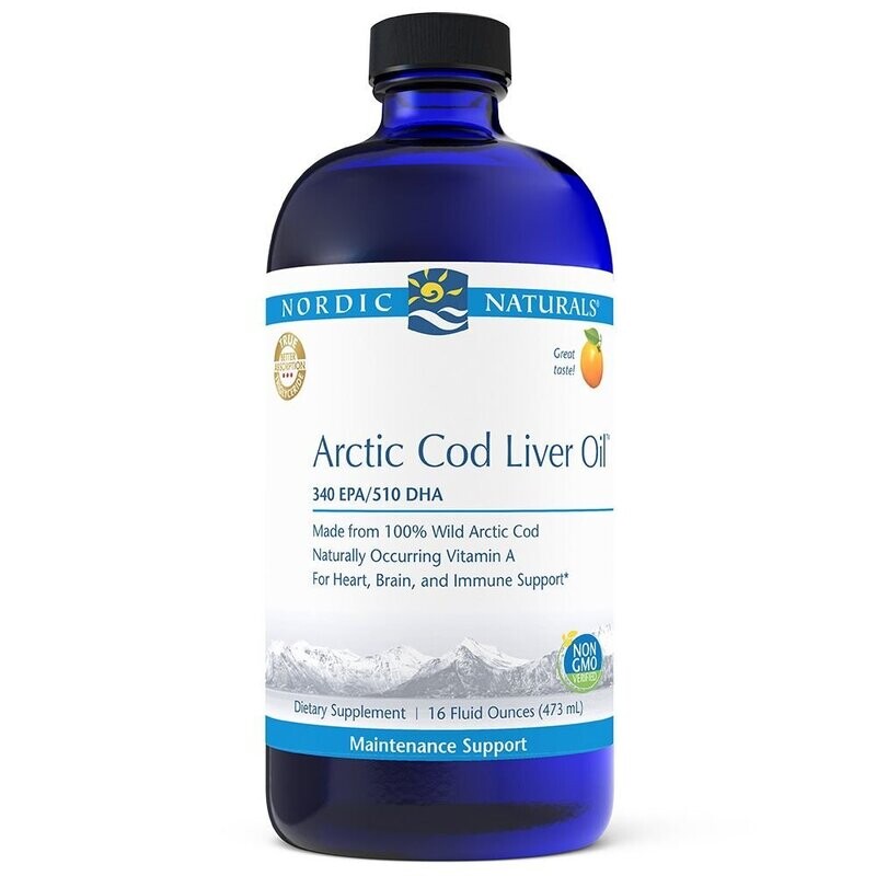Nordic Arctic Cod Liver Oil -  16 fluid ounces