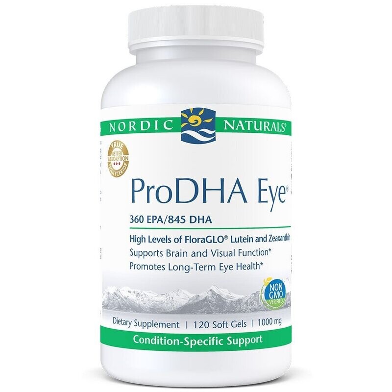 Nordic ProDHA Eye  120 Soft Gels