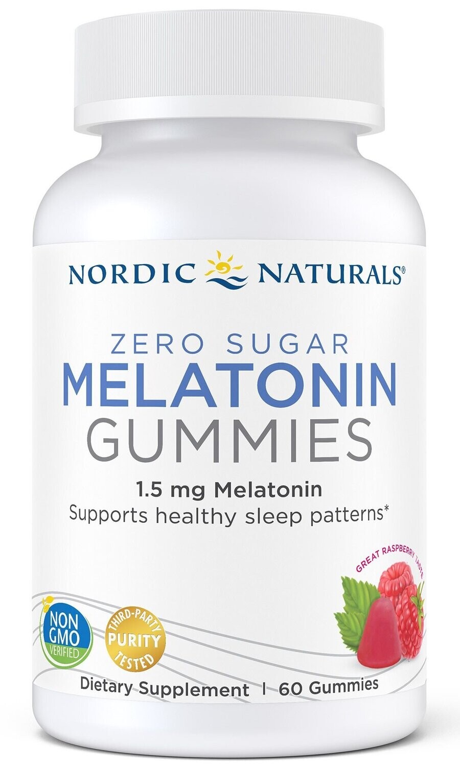 Nordic Zero Sugar Melatonin Gummies