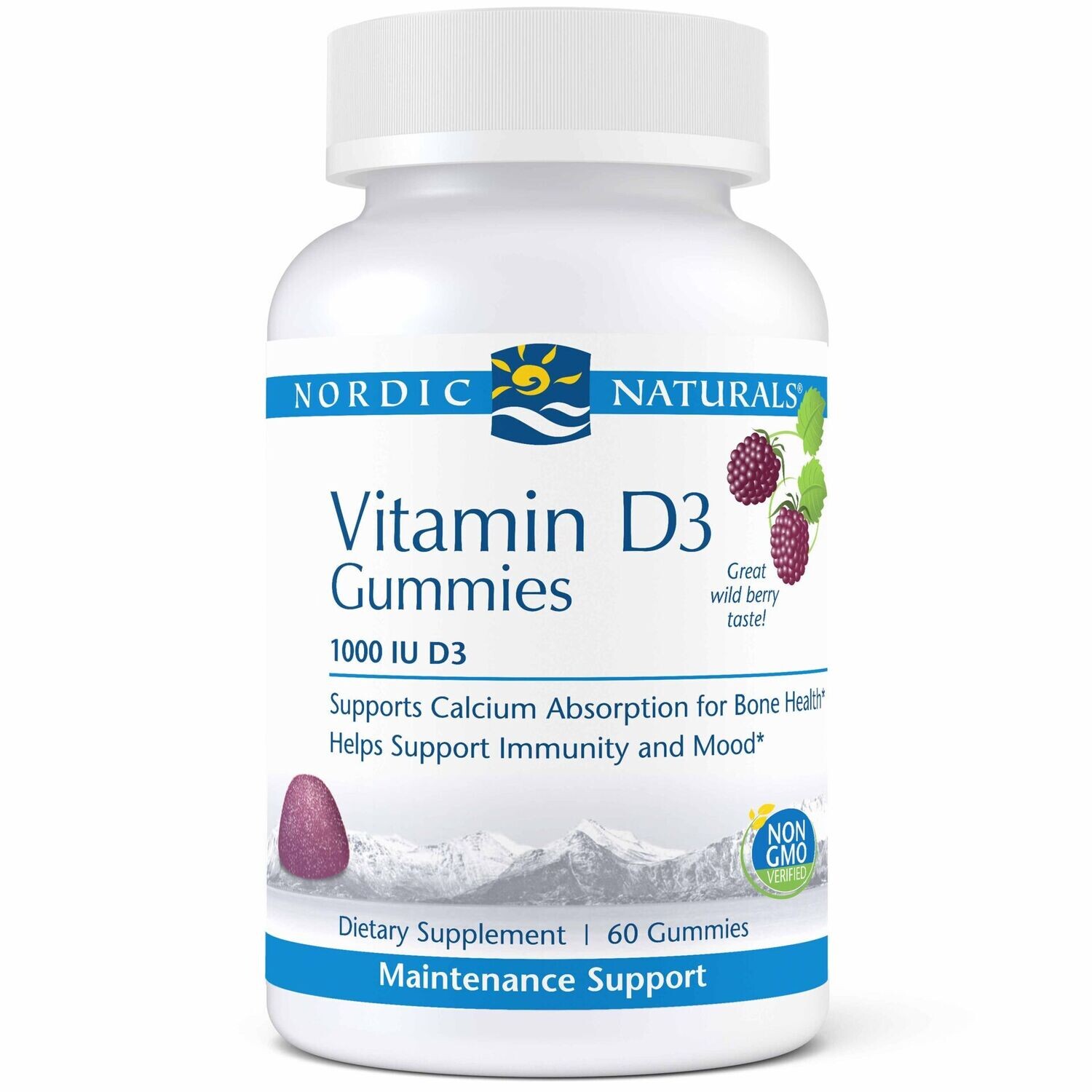 Nordic Vitamin D Gummies 60