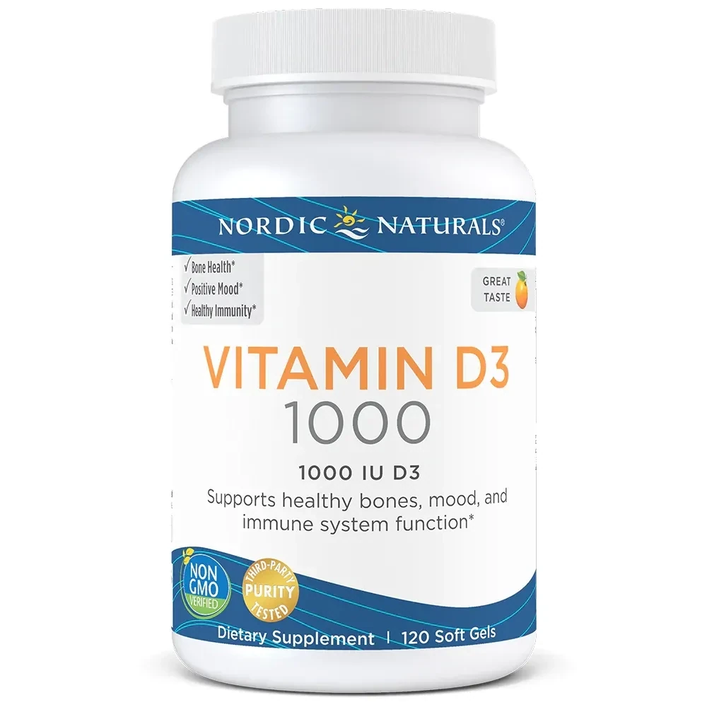 Nordic Vitamin D3 120 Soft Gels