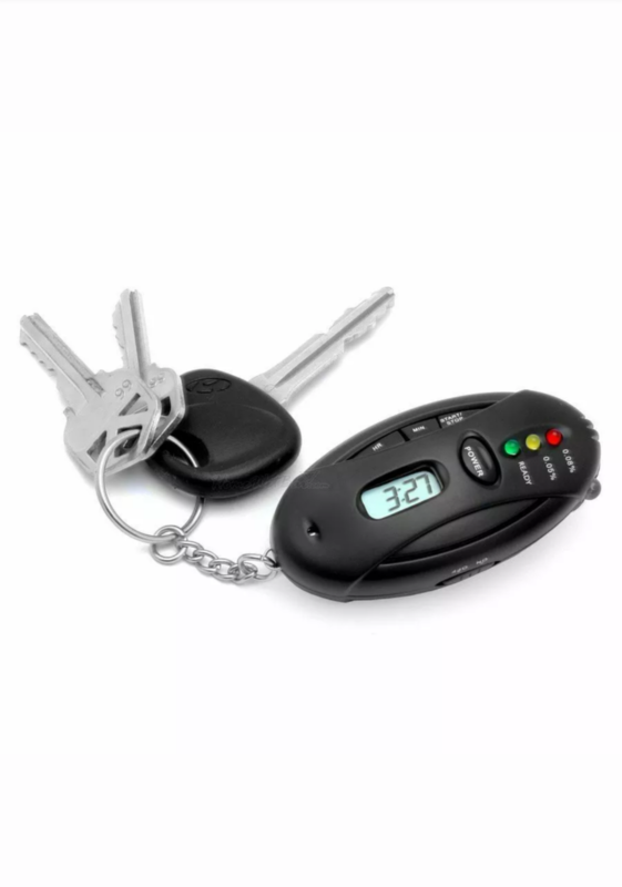 Portable Breathalyzer Keychain