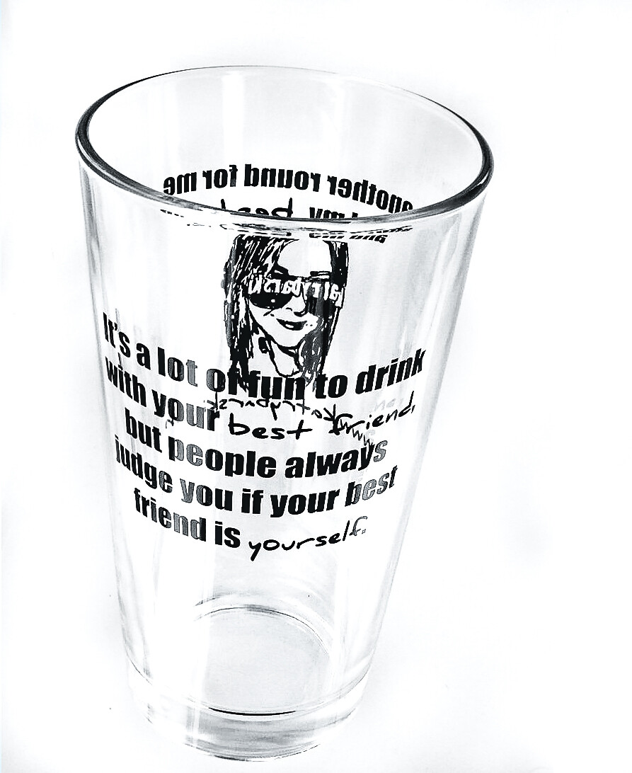 OG Kat Rybarski Pint Glass