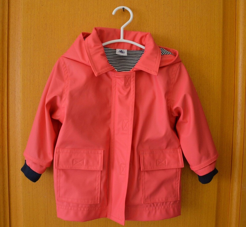Parka imperméable petit bateau ~6 mois