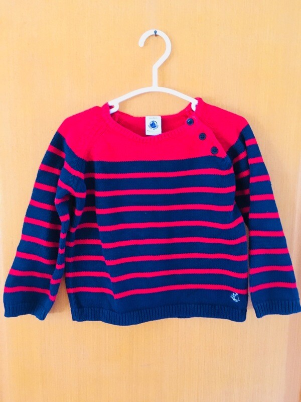 Pull marque petit bateau ~ 24 mois