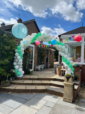 Balloon Arch With Frame To Hire
