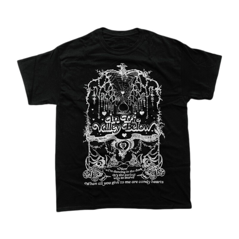 In The Valley Below Candy Hearts T-Shirt