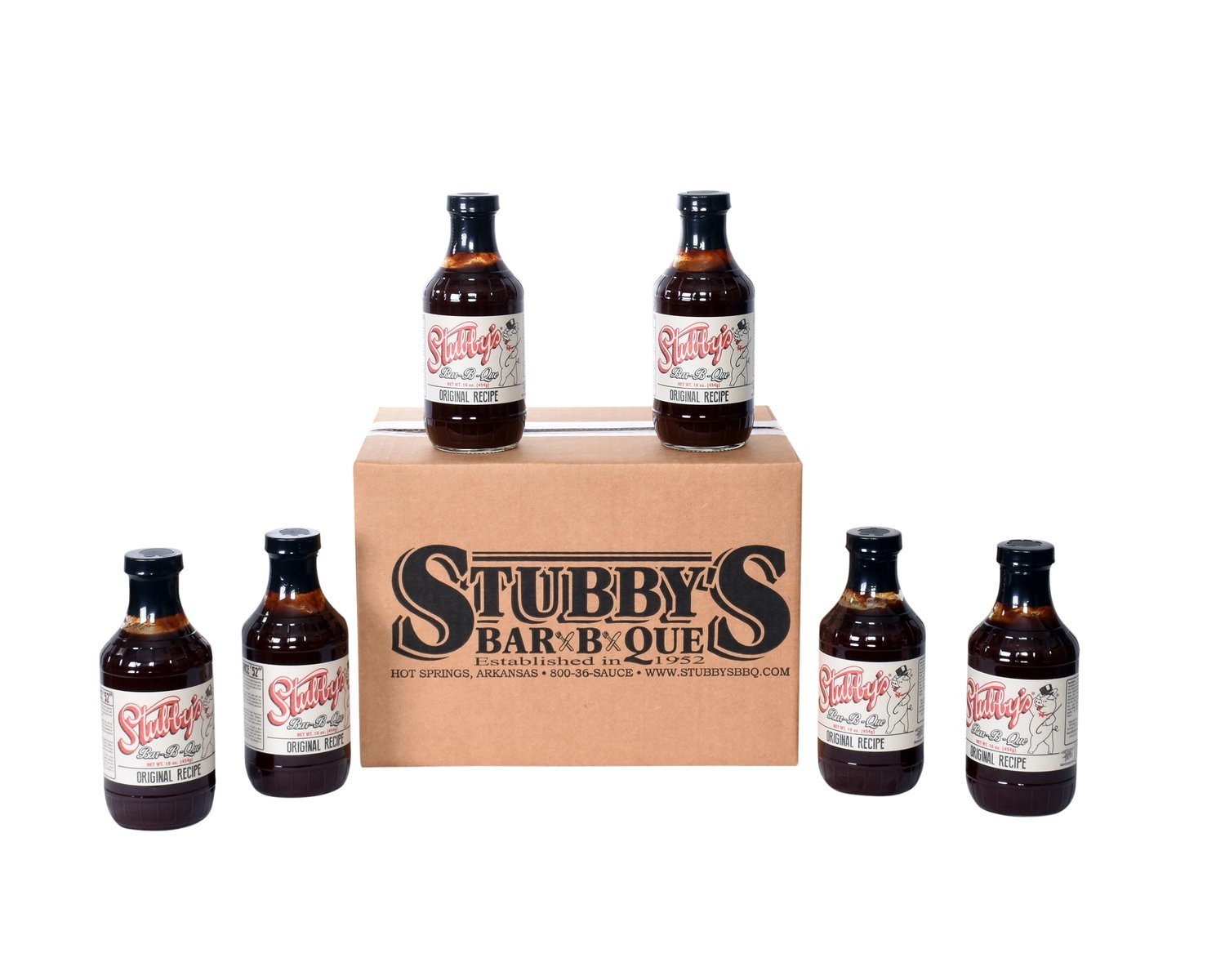 Stubby&#39;s BBQ Sauce - 6 Bottles