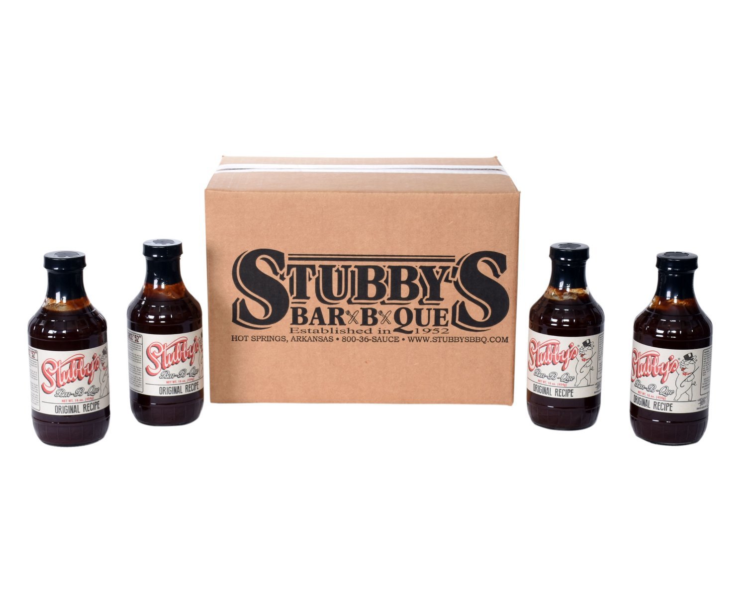 Stubby&#39;s BBQ Sauce - 4 Bottles