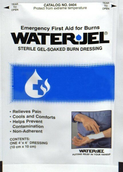 WaterJel brandwondverband 10 x 10cm WaterJel brandwondverband 10 x 10cm