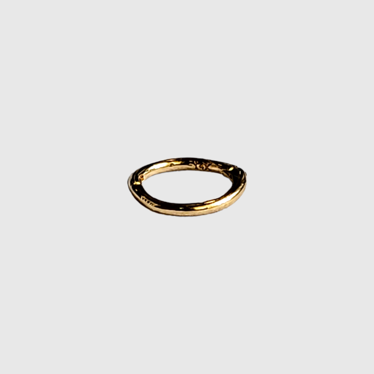 Basic14k Solid Gold Clicker (6mm inner diameter)