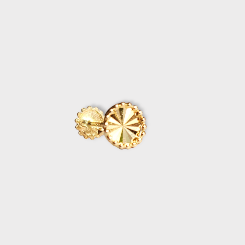 Golden Disc Flatback