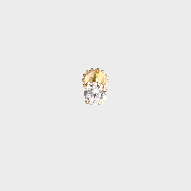4 Prong Crystal FlatBack (3mm)