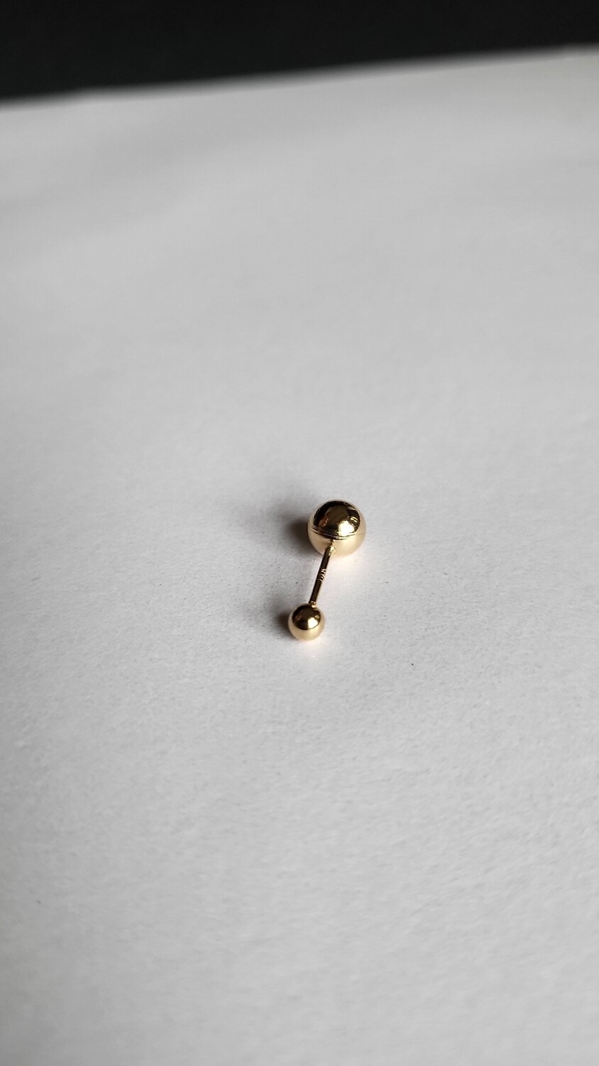 Basic Gold Barbell (5mm)