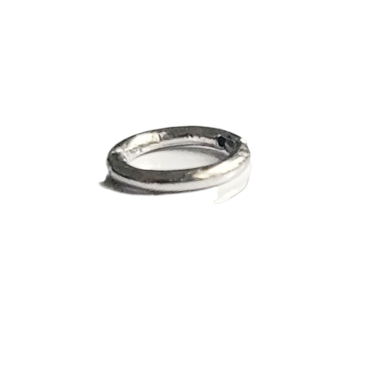 Basic Clicker (6 mm inner) WHITE GOLD