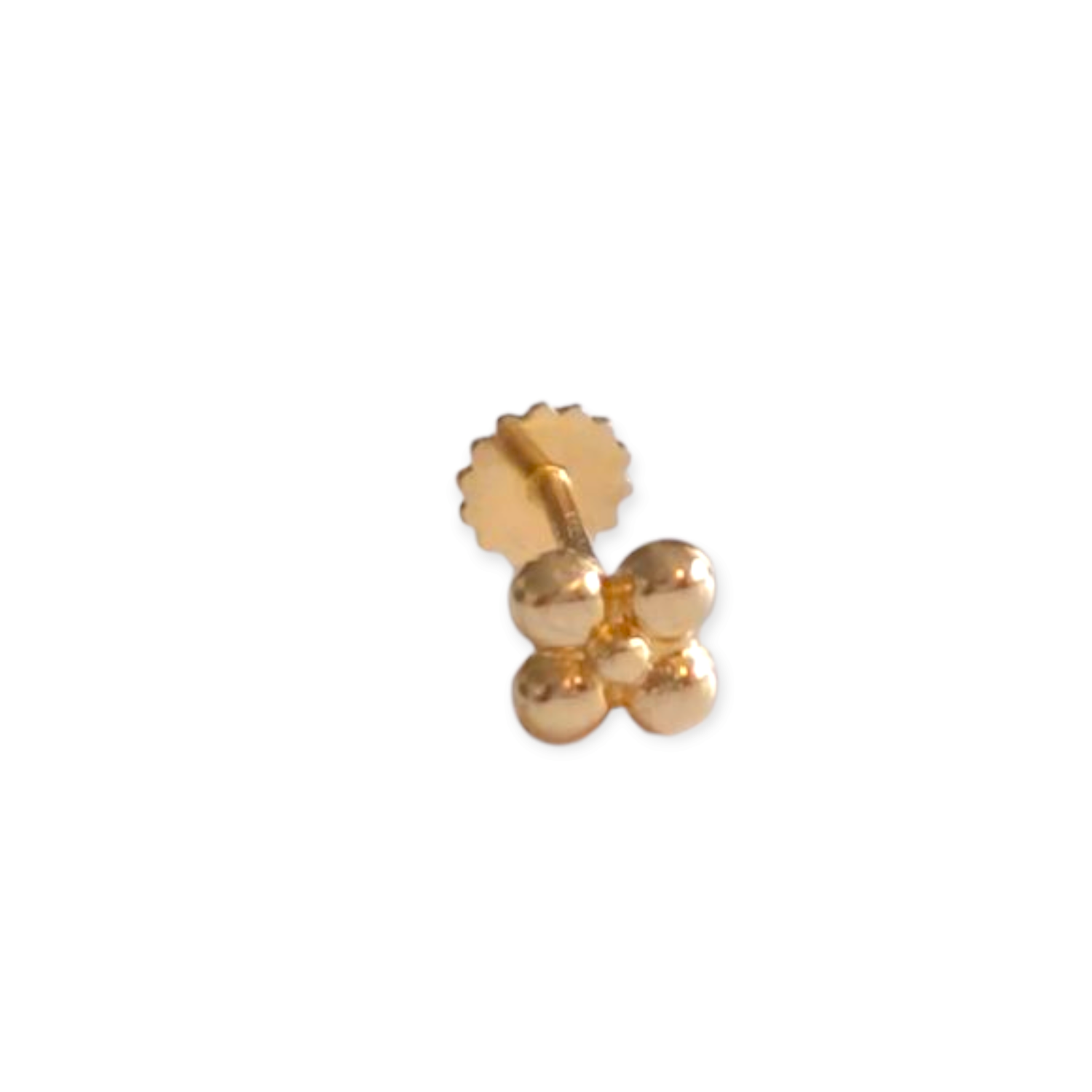 Bubble Bead Flower Flatback