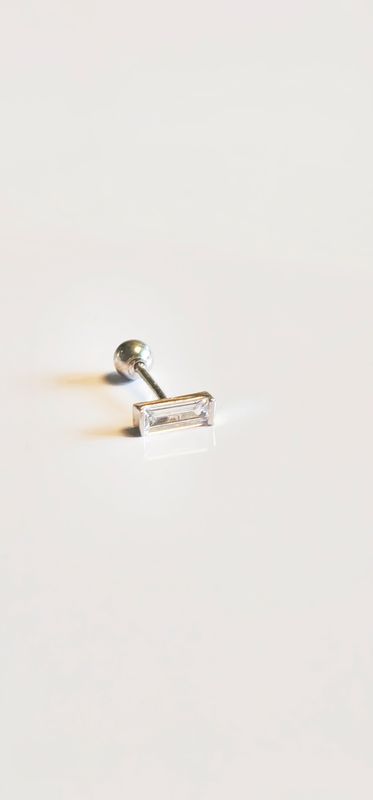 Baguette (white gold)