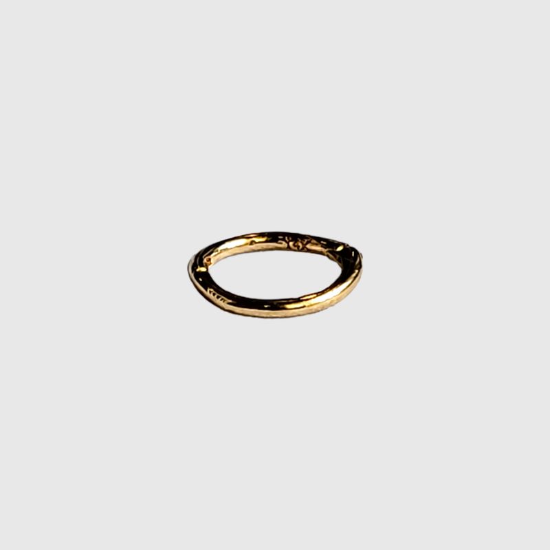 Basic14k Solid Gold Clicker (6mm inner diameter)