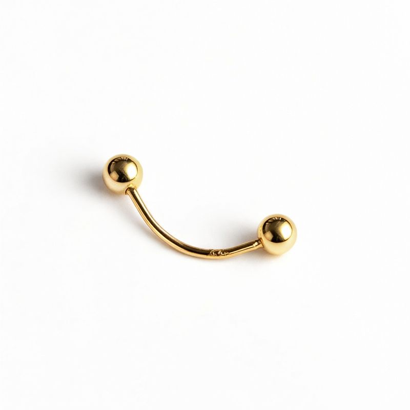 Tiny Ball Curved Barbell (3mm)