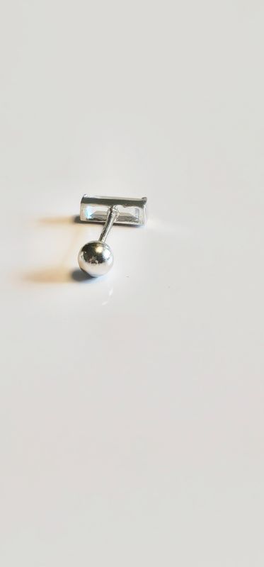 Baguette (white gold)