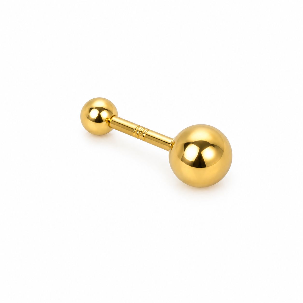 Basic Gold Barbell (4mm post length)