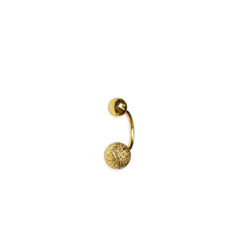 Textured Ball Circular Barbell