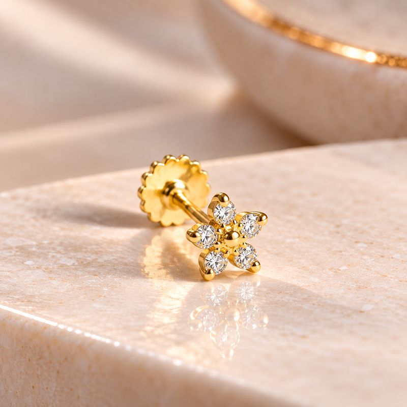Flora Diamond Flatback
