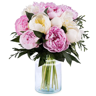 Bouquet de Pivoines Variées livraison par votre Fleuriste de montaigu-Vendée