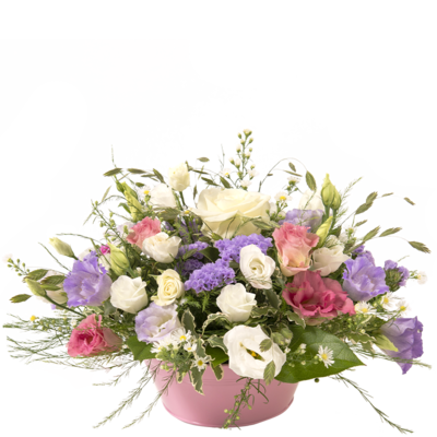 Composition fleurs "Calin-Tendresse" par votre Fleuriste de Montaigu-Vendée