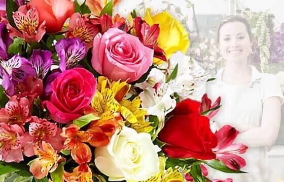 Bouquet surprise multicolore
