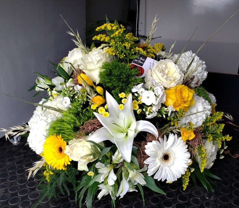 les fleurs de deuil champêtres