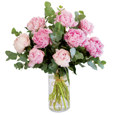 Bouquet de Pivoines SARAH BERNARD livraison par votre Fleuriste de montaigu-Vendée