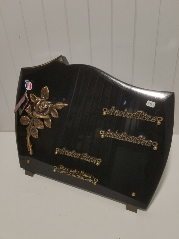 Plaque Funéraire #842
