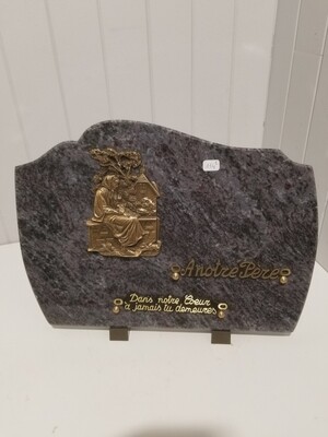 Plaque Funéraire #886
