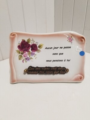 Plaque Funéraire #927