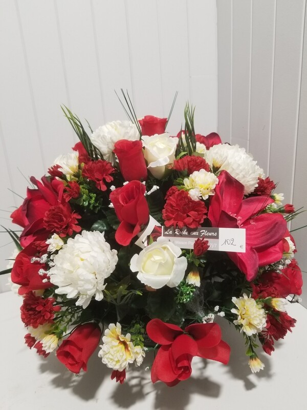 Fleurs artificielles- gerbes et composition #706