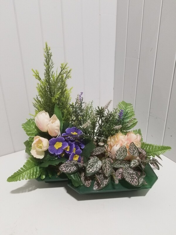 Fleurs artificielles- gerbes et composition #715