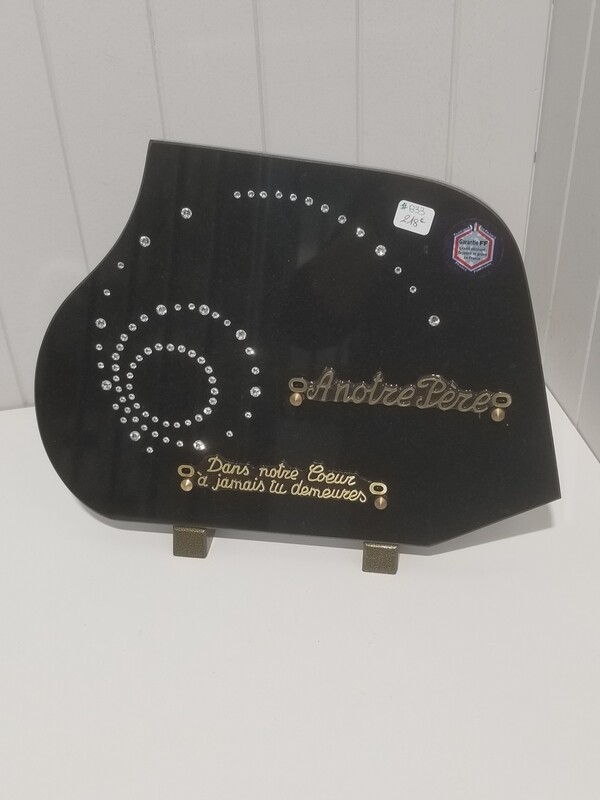 Plaque Funéraire #833