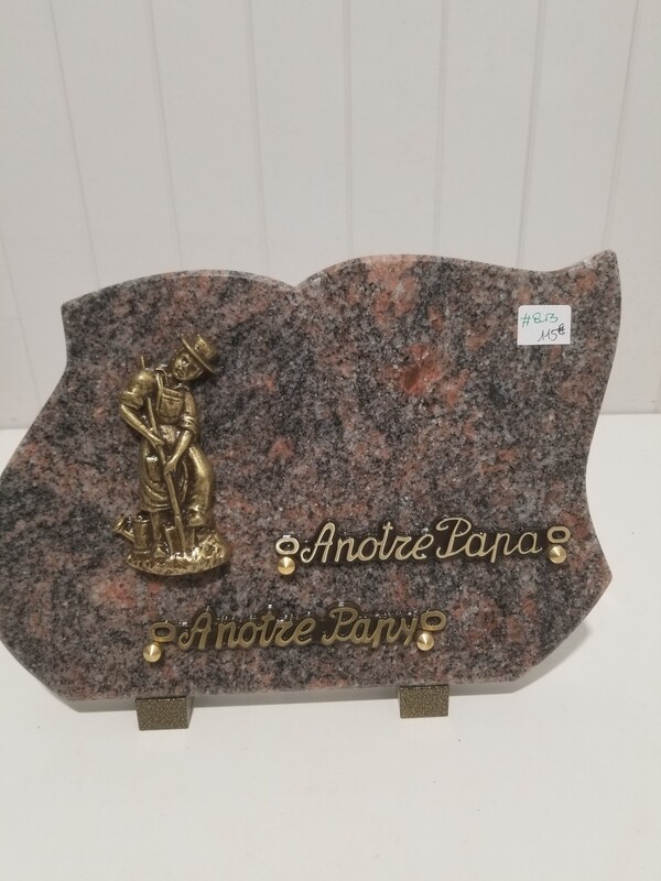 Plaque Funéraire #813