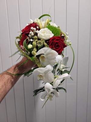 Bouquet de mariée Cascade