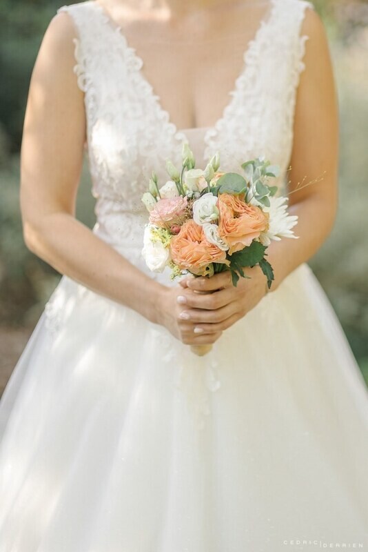 bouquet de mariée Nude