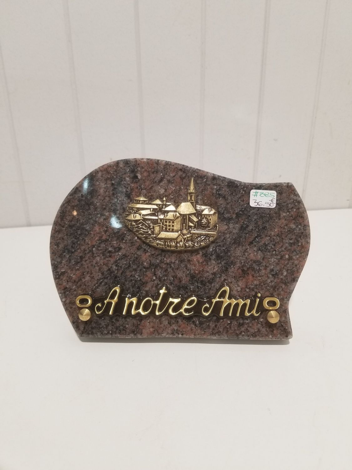 Plaque Funéraire #885