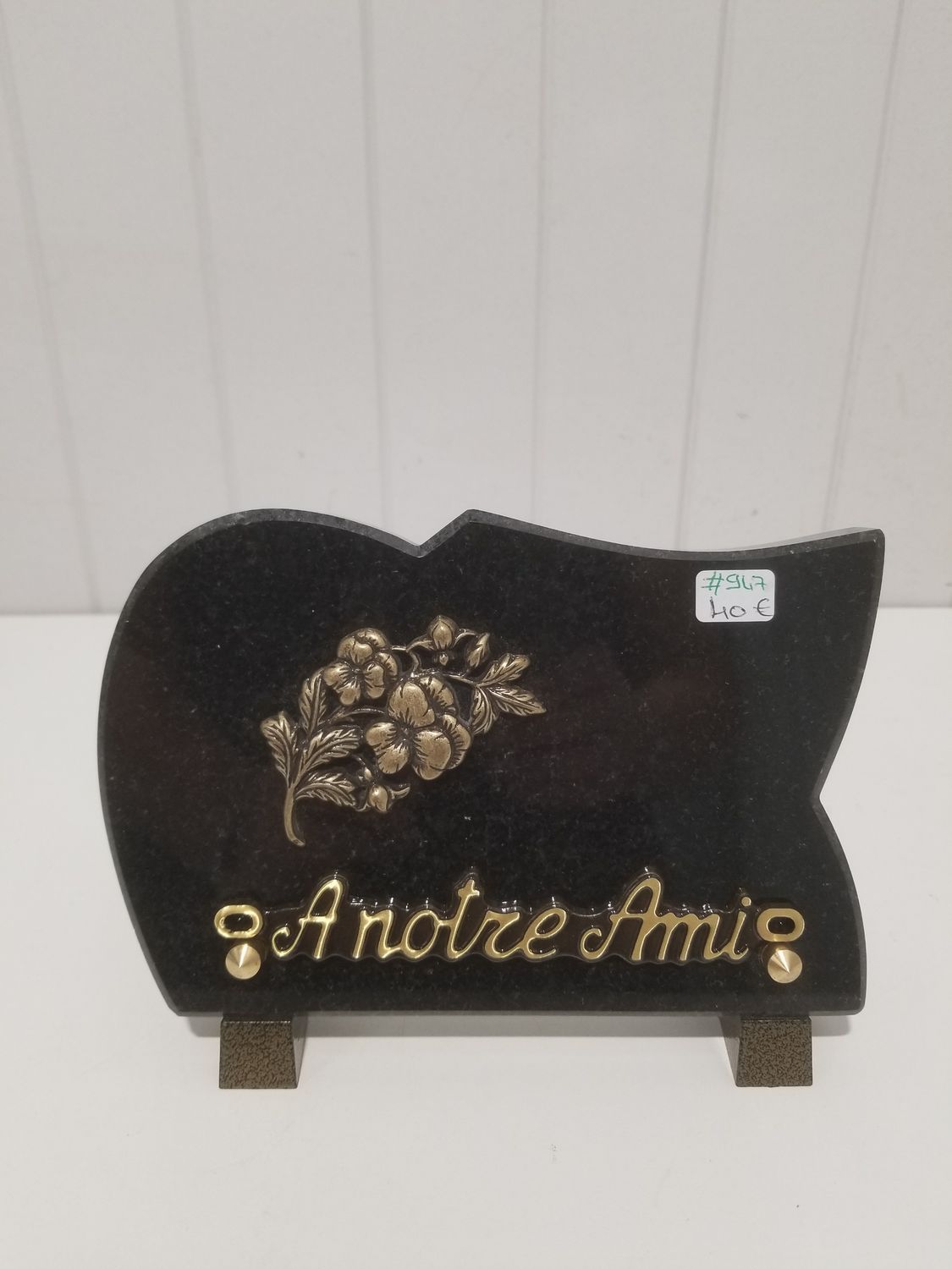 Plaque Funéraire #947