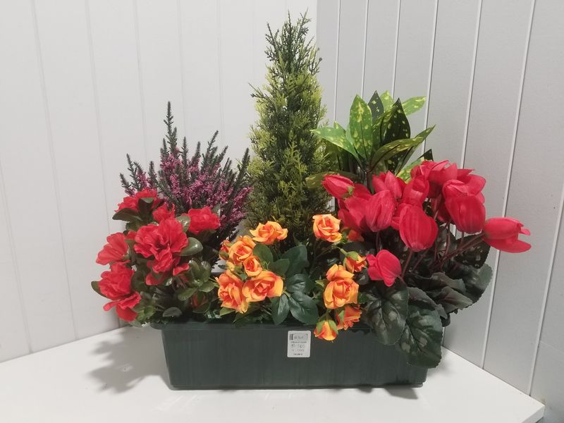 Fleurs artificielles- gerbes et composition #701