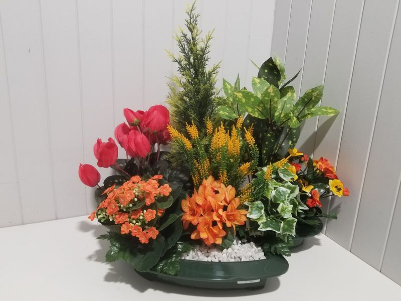 Fleurs artificielles- gerbes et composition #705
