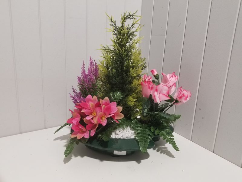 Fleurs artificielles- gerbes et composition #710