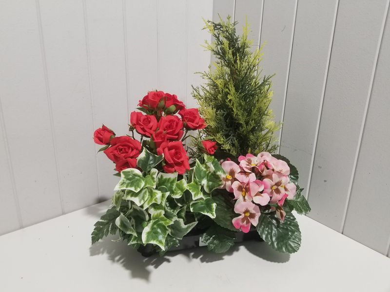 Fleurs artificielles- gerbes et composition #707