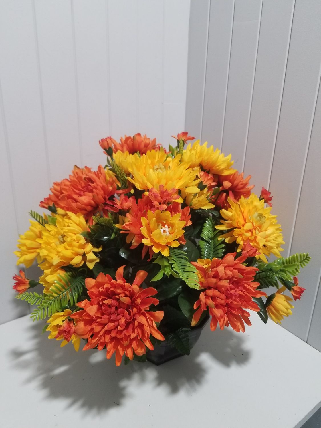 Fleurs artificielles- gerbes et composition #718