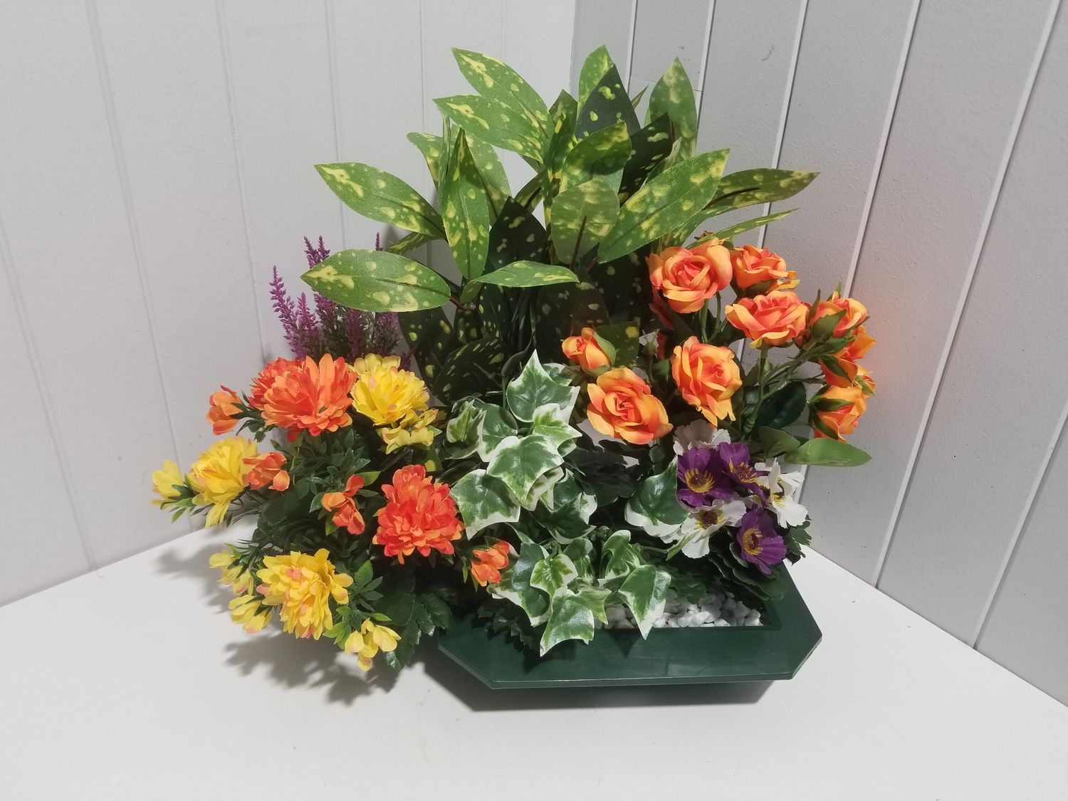 Fleurs artificielles- gerbes et composition #720